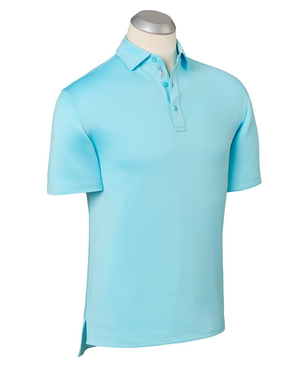 Performance Solid Jersey Short Sleeve Polo Shirt