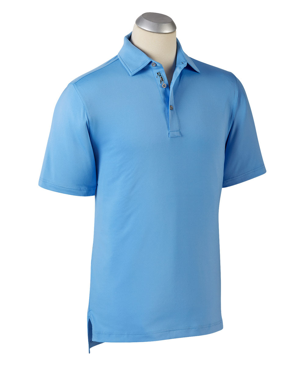 Performance Solid Jersey Short Sleeve Polo Shirt