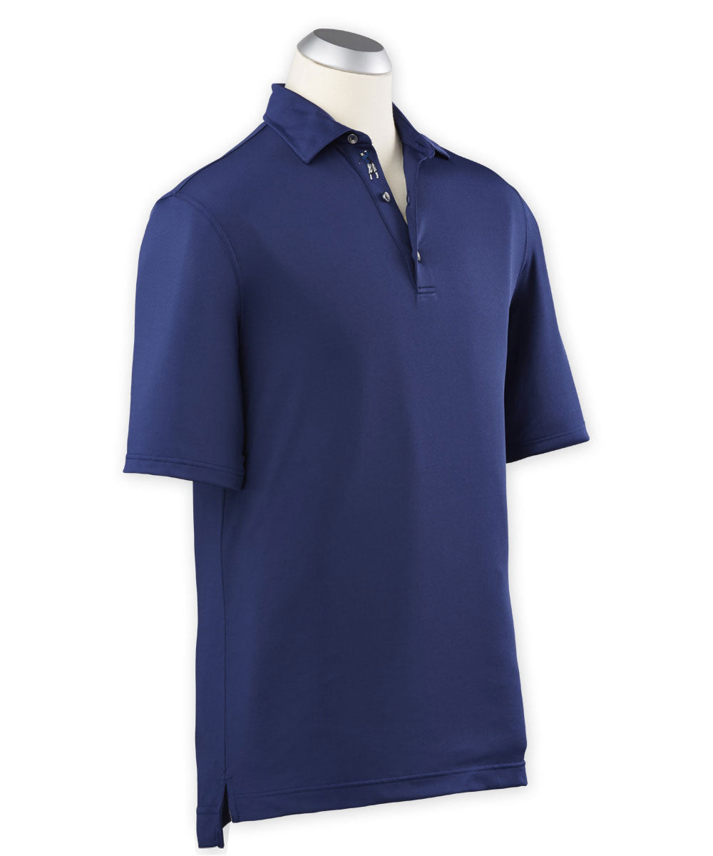 Performance Solid Jersey Short Sleeve Polo Shirt