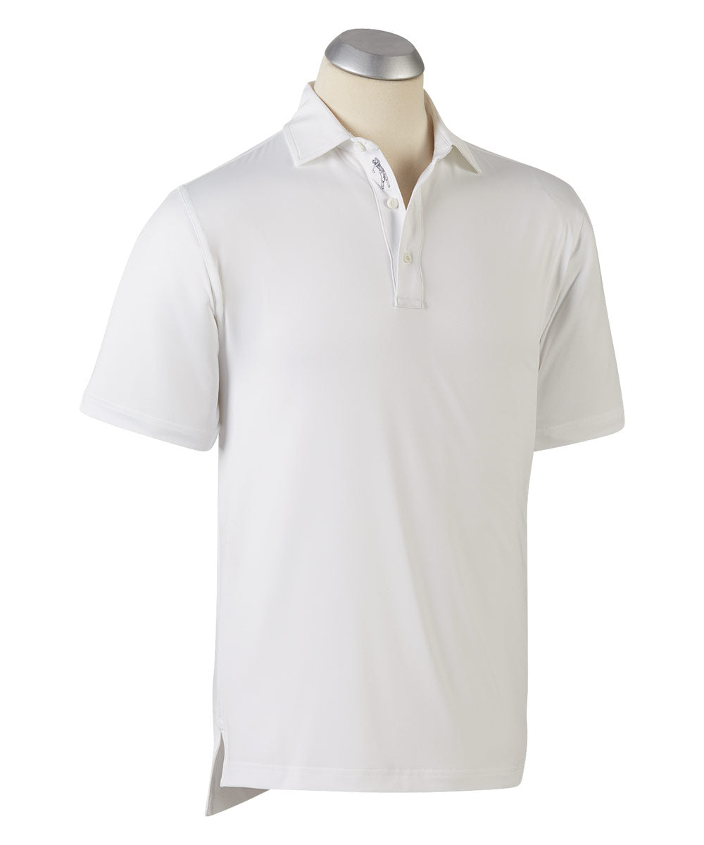 Performance Solid Jersey Short Sleeve Polo Shirt