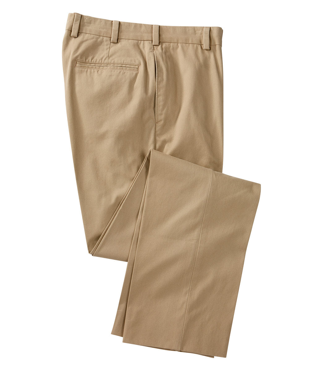 Franks Classic Twill Flat Front Pants