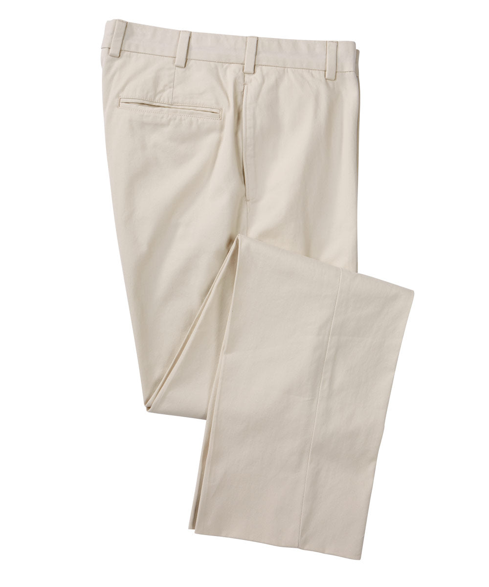 Franks Classic Twill Flat Front Pants